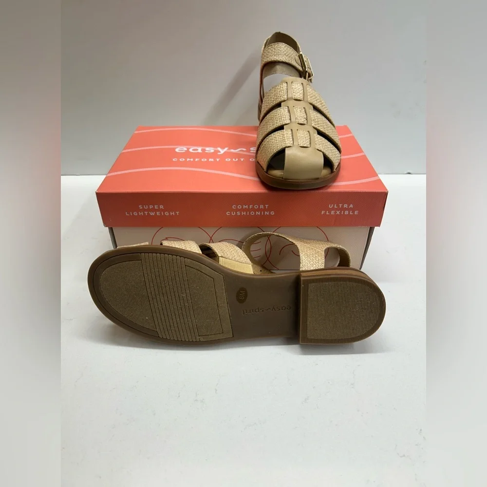 Easy Spirit Women's Beige Sandals Size 8‎